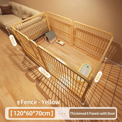 DIY Pet Fence Indoor Dog Cage Foldable Metal Playpen for Medium Small Dog Cat Rabbit Pagar Kucing Anjing