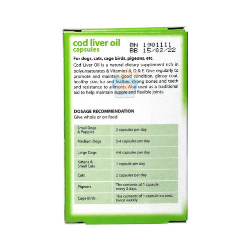 Johnson's Cod Liver Oil Capsules