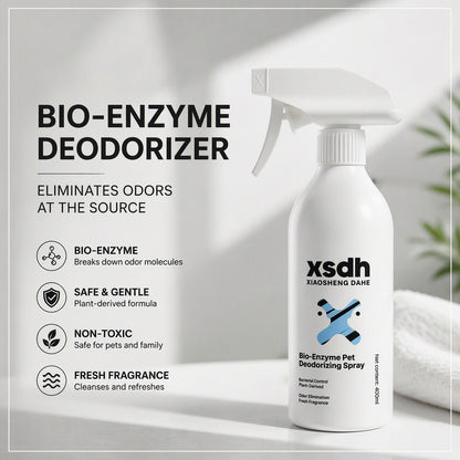 XSDH Bio-Enzyme Pet Odour Remover Spray Cat Dog Urine Smell Deodorizer 400ml Penghilang Bau