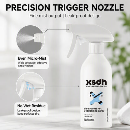 XSDH Bio-Enzyme Pet Odour Remover Spray Cat Dog Urine Smell Deodorizer 400ml Penghilang Bau